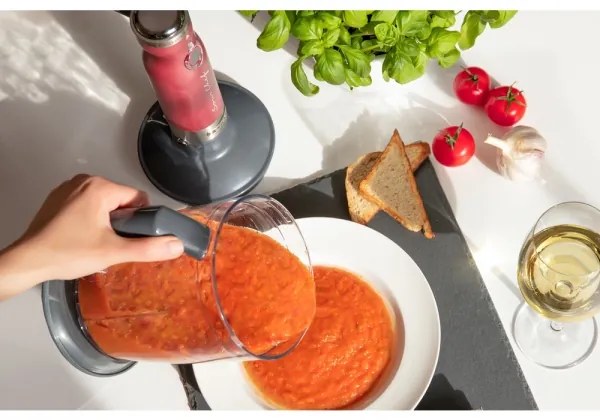 Sencor - Botmixer 4in1 1200W/230V rozsdamentes acél/rózsaszín