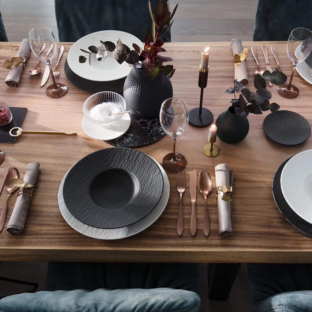 Tésztatányér, Manufacture Rock kollekció - Villeroy & Boch