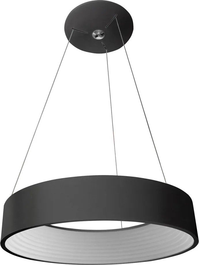 ITALUX 3936-832RP-BK-3 ATTIA Modern Led Függesztett Lámpa Fekete LED IP20