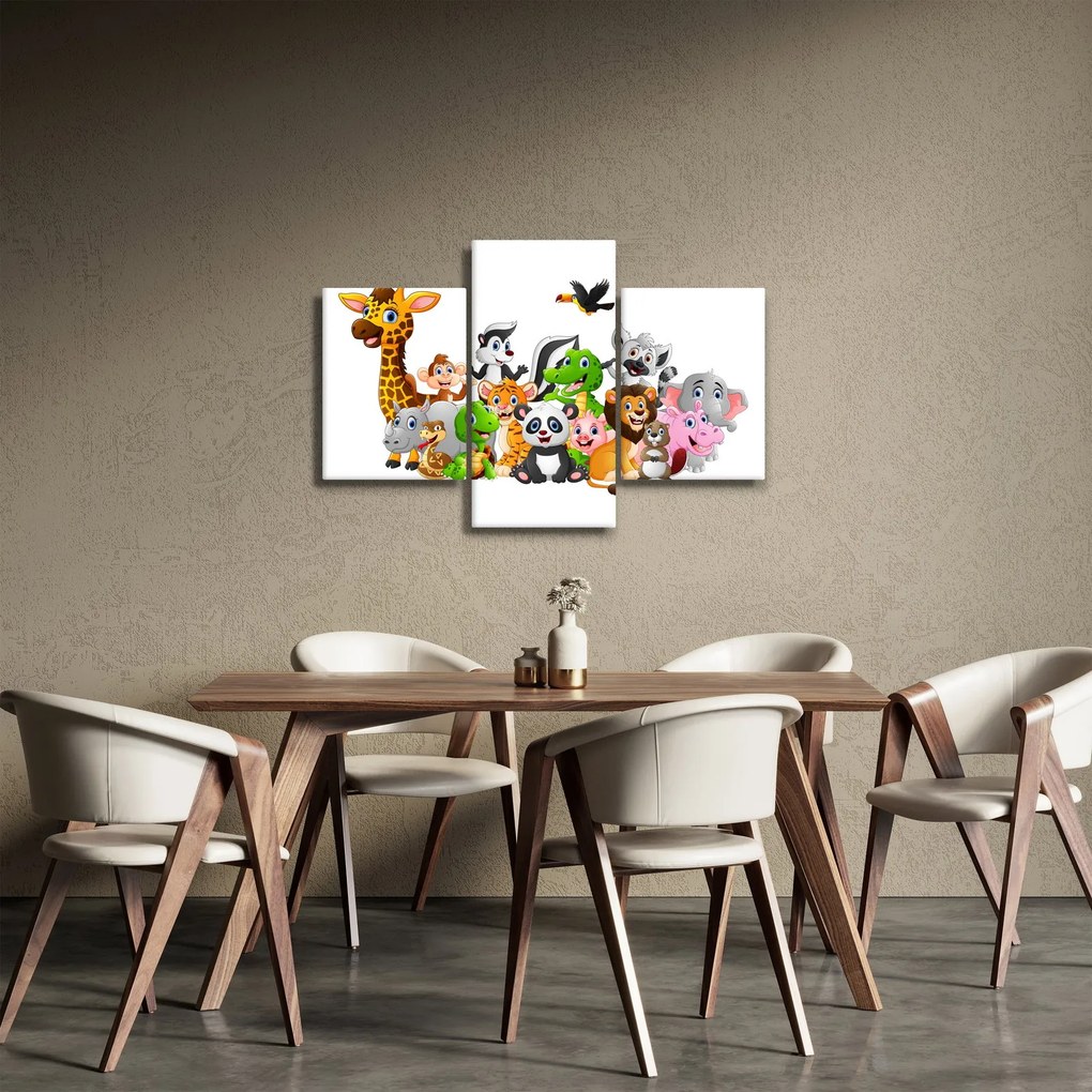 Az állatok képe (90x60 cm)