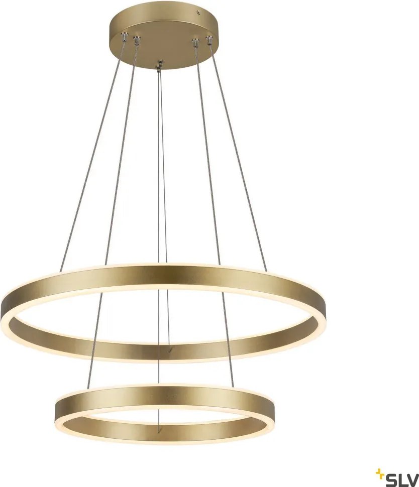 SLV 1005178 ONE Modern Led Függesztett Lámpa Sárgaréz LED IP20