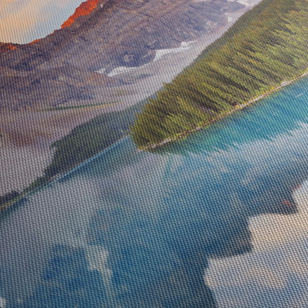 Kép - kanadai hegyi táj (120x50 cm)