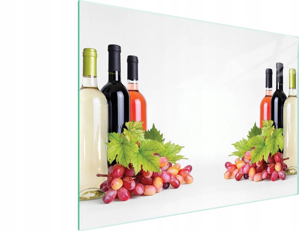 Üveg Vágódeszka 40x30 Bor Edzett Üveg