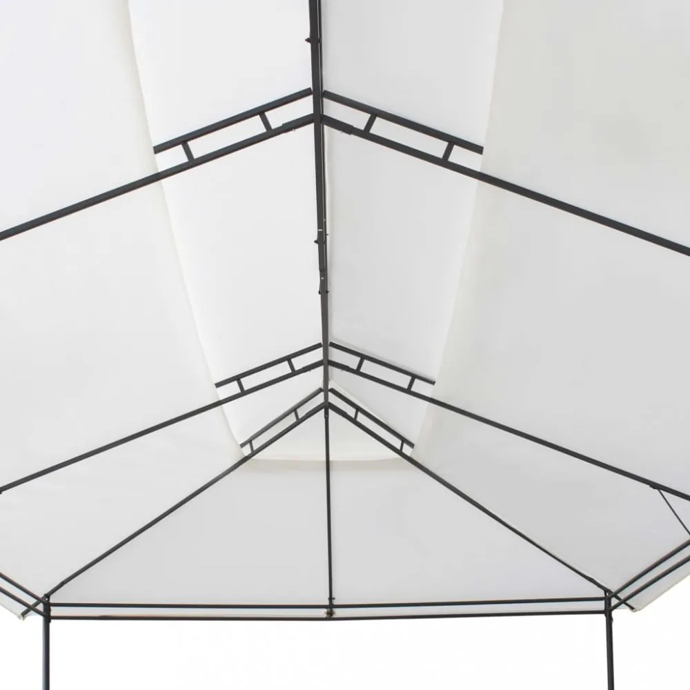 fehér pavilon 600 x 298 x 270 cm 180 g/m²