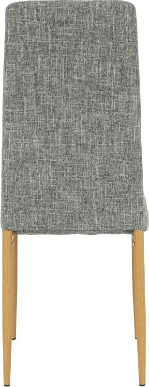 Szék, világosszürke anyag/bükk, COLETA NOVA