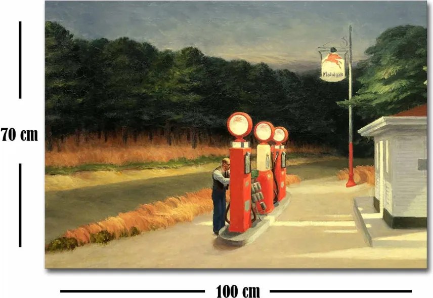 Vászonkép, 70×100 cm – 70100FAMOUSART-028