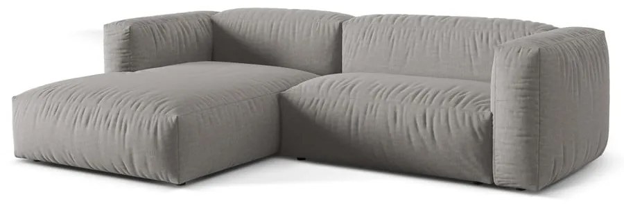 Világosszürke moduláris sarokkanapé (bal oldali) Martina – Micadoni Home