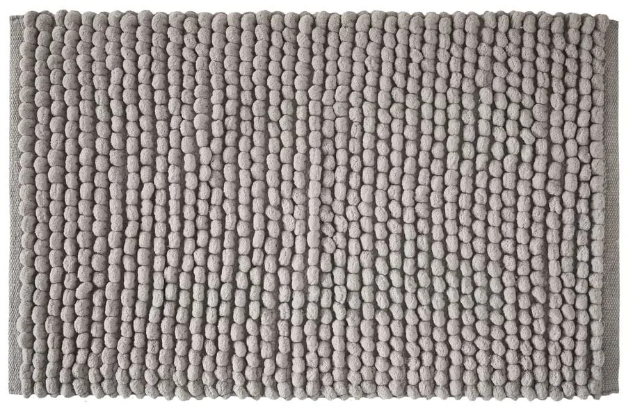 Szürke fürdőszobai kilépő 50x80 cm Aspen Bobble – Bianca