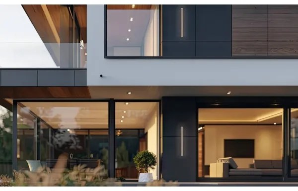 LED Kültéri fali lámpa STICK LED/28W/230V IP65 3000K 90 cm