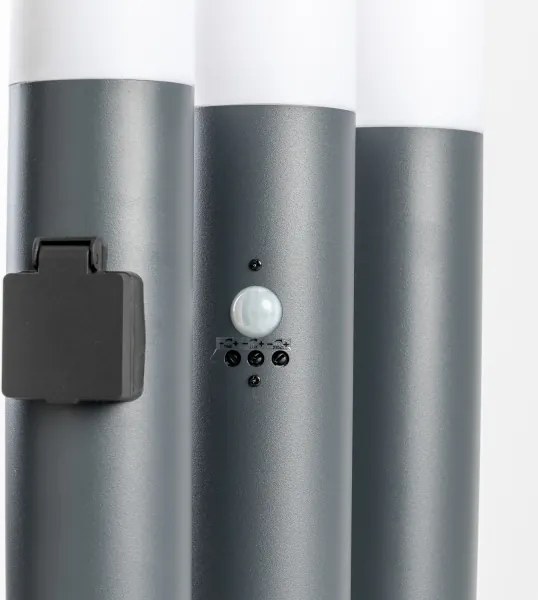 BRILAGI-LED dimmelhető kültéri lámpa foglalattal ELIA 1xE27/6W/230V 2700-6500K IP44 50 cm antracit