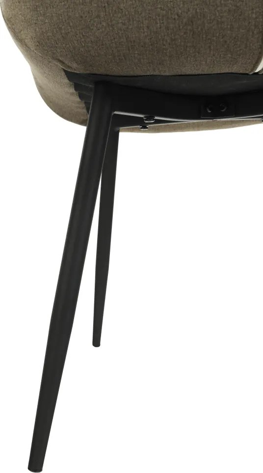 Szék, szürkésbarna taupe/fekete, SARIN