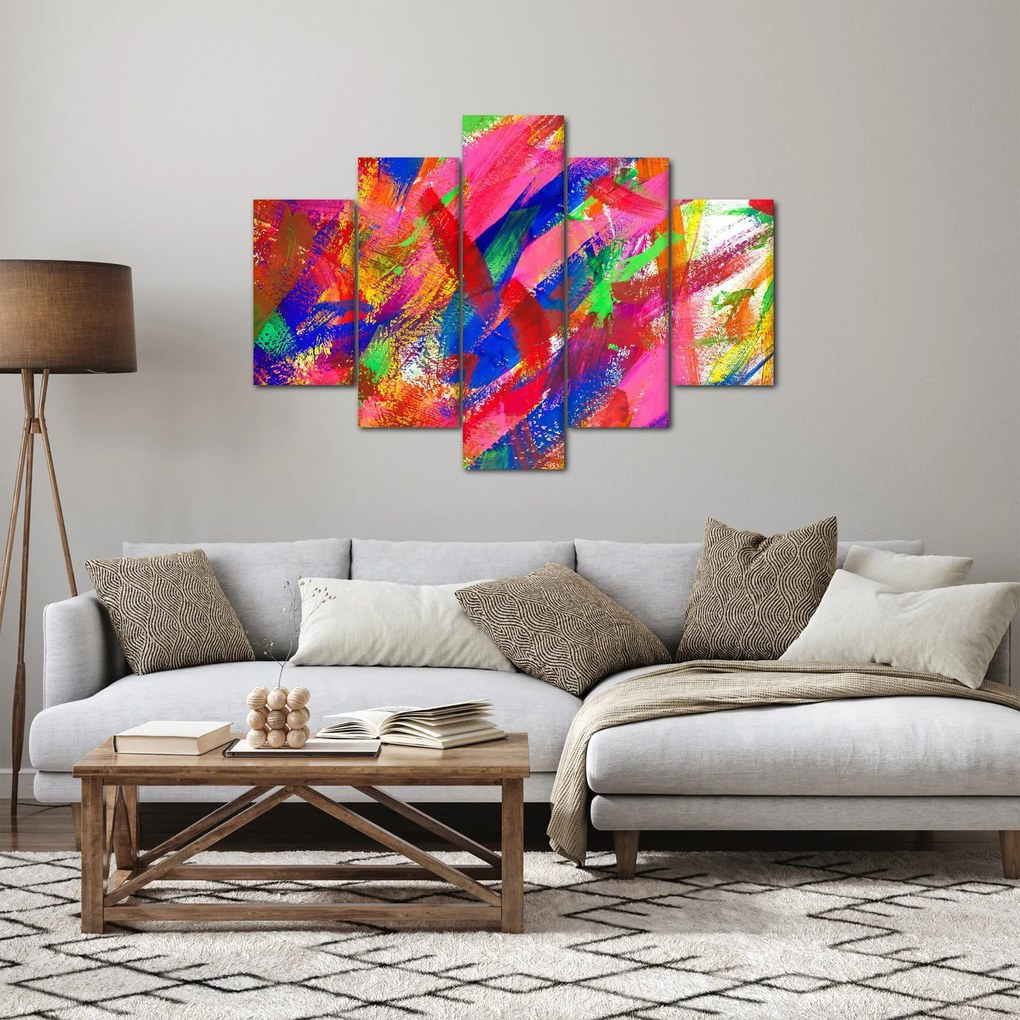 Kép - Színes absztrakció (150x105 cm)