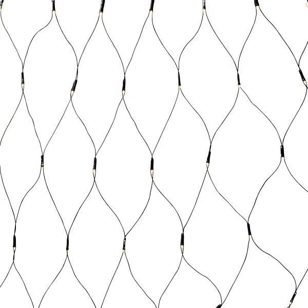 Nedis CLLN320 - LED Karácsonyi függöny 320xLED/7 funkciós 6m IP44 meleg fehér