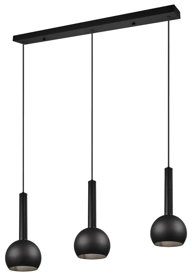 Fekete függőlámpa Ciliana – CINQUE