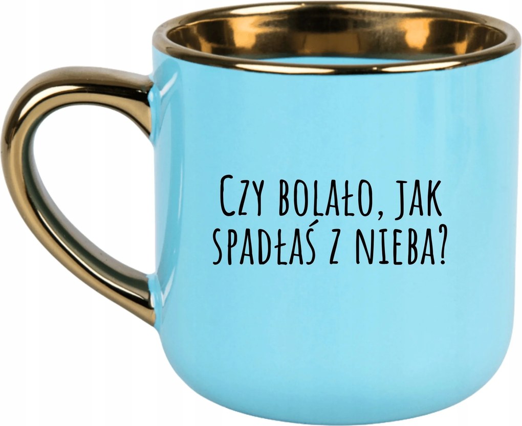 Bögre Kék Ajándék Vicces Anyák Napja Fájt, Amikor Leestél Az Égből