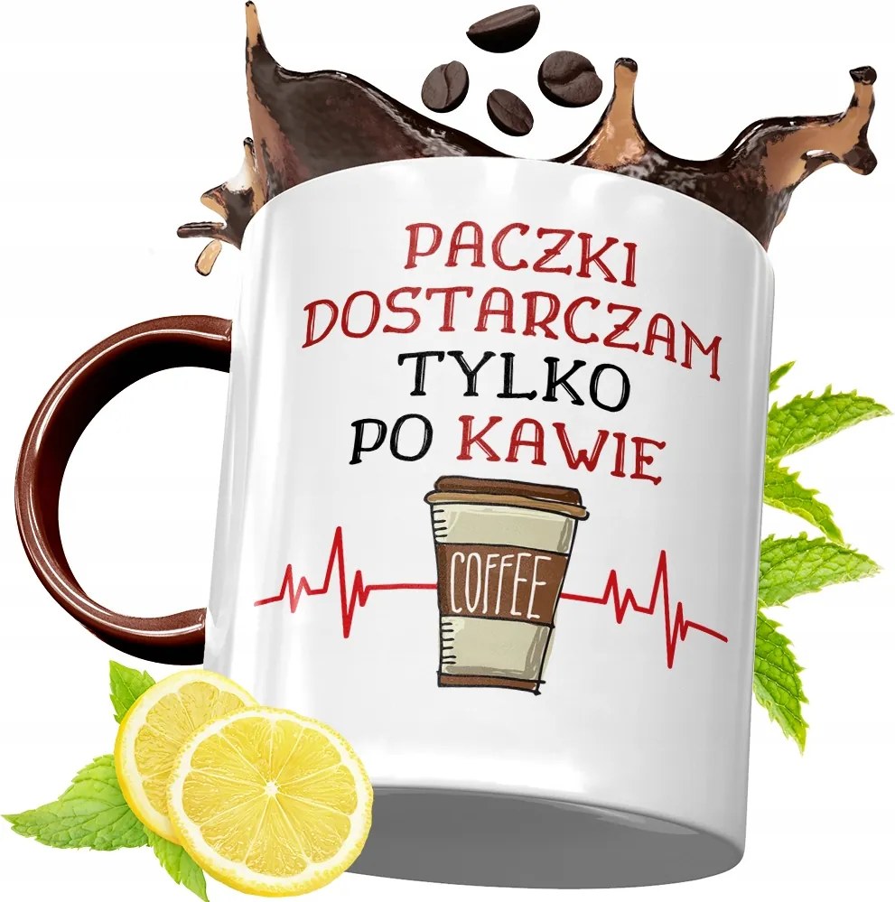 Bordó Bögre Futárnak Születésnapi Ajándék fényképes nyomtatással