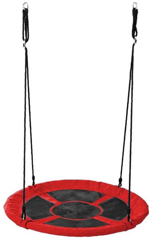 Fészekhinta-90 cm-es-piros-sátor nélkül