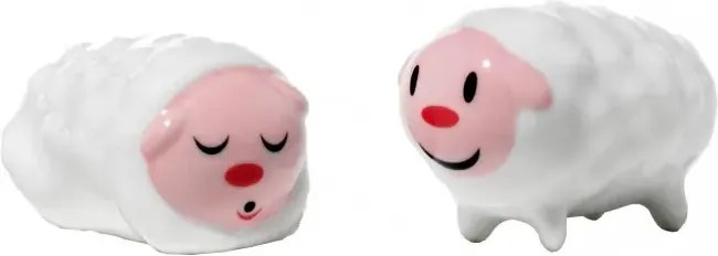 Alessi Tiny Little Sheep Porcelán figurák bárányok 2 db