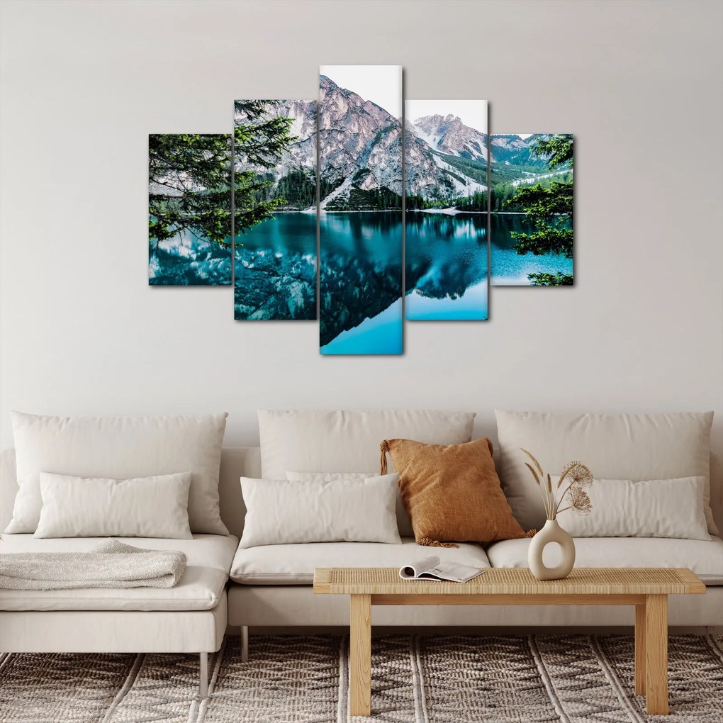 Egy kép az Alpokban (150x105 cm)
