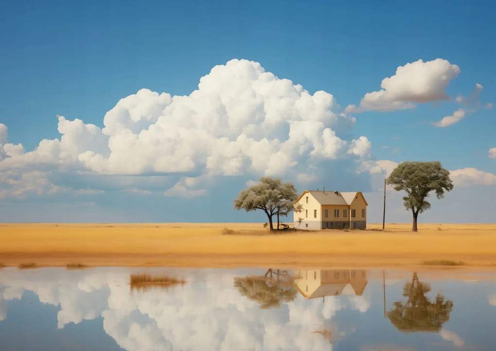 Poszter 84,1x59,4cm Ház