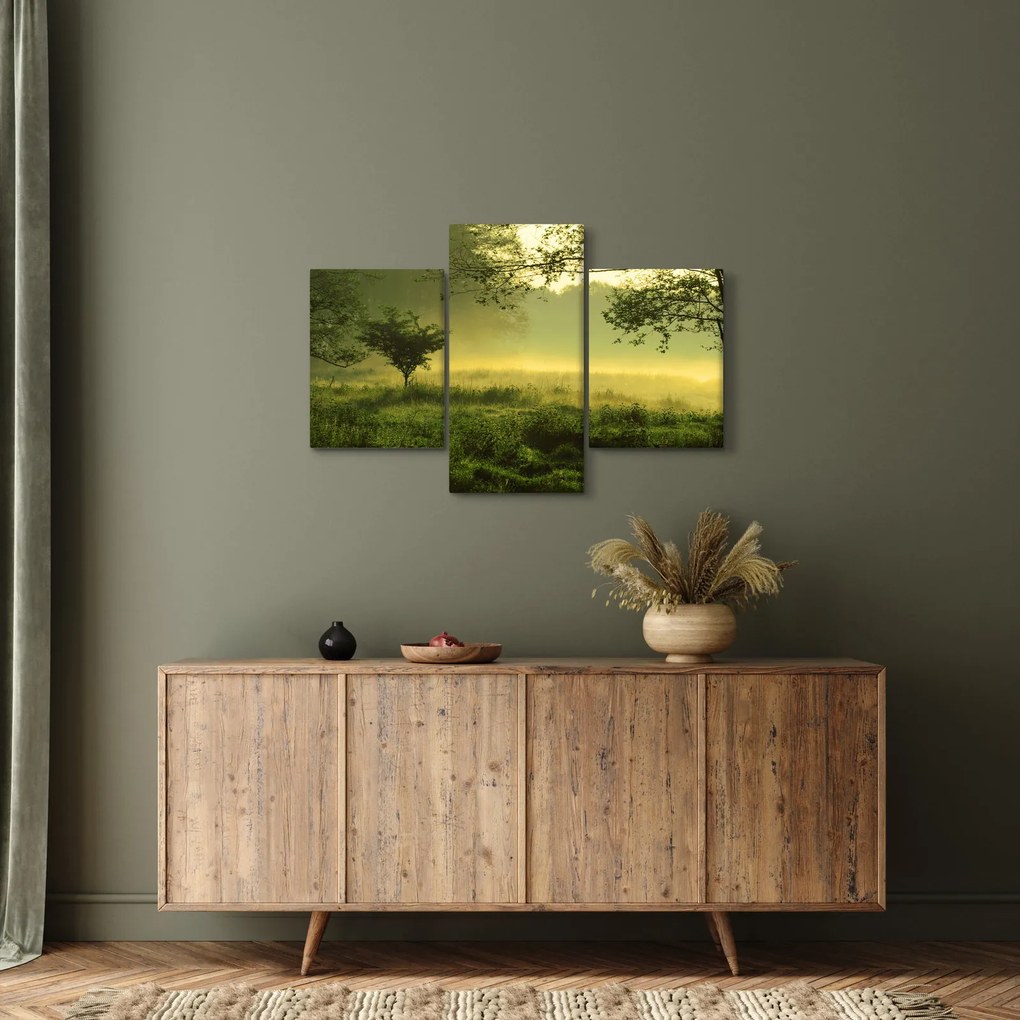 Kép - Ébredő erdő (90x60 cm)