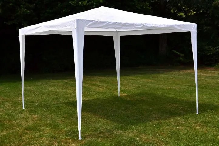 GARTHEN Kerti sátor 3 x 3 m PE 110 g / m² fehér