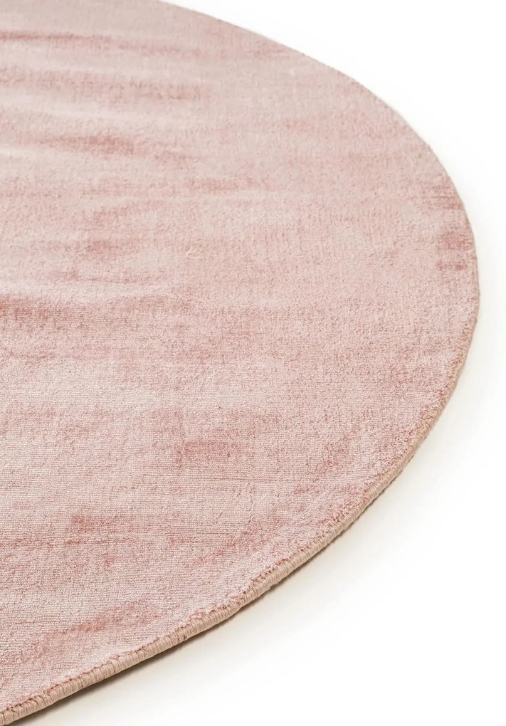 Viscose Rug Round Nova Rose ø 160 cm round