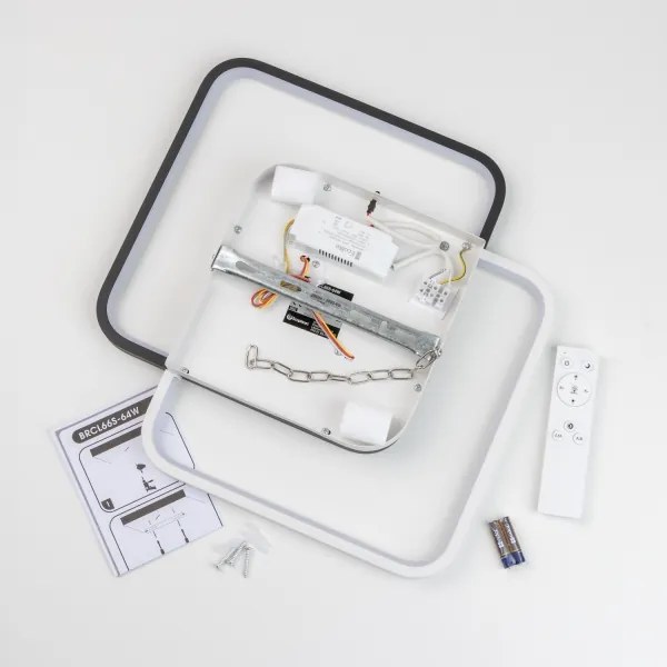 Brilagi - Dimmelhető LED mennyezeti lámpa VELO LED/64W/230V 3000-6500K + távirányító