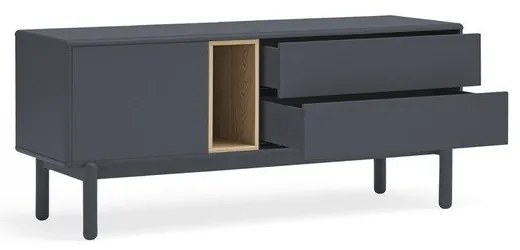 Sötétszürke TV-állvány 140x56 cm Corvo - Teulat