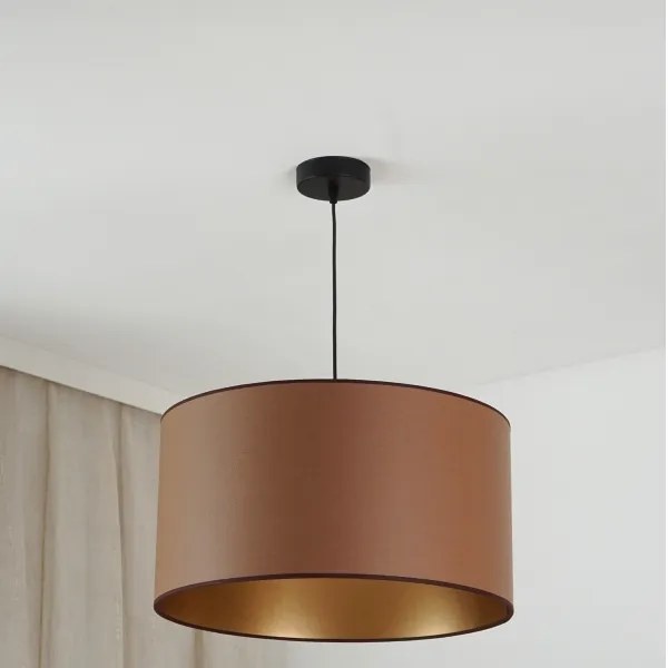 Brilagi - OREGON ROLLER VEGE függeszték 1xE27/15W/230V, 45 cm, barna