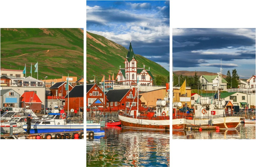 Kép - Húsavík (90x60 cm)
