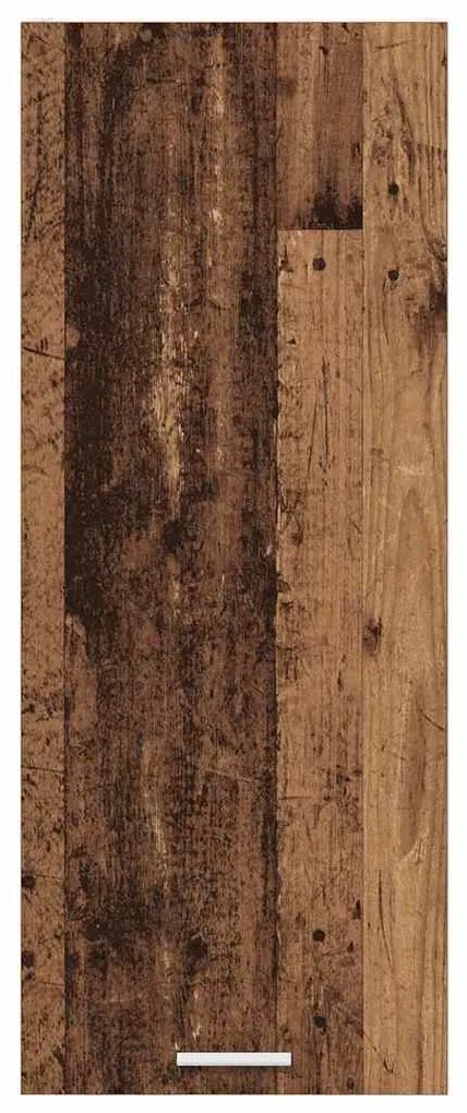 Függő szekrény polcokkal Riga Öreg fa 40 x 31 x 100 cm Faanyag