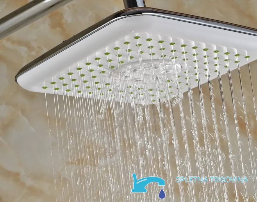 Zuhanypanel EYN NT96245 falon kívüli kivitelben, króm felülettel