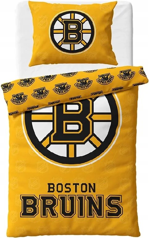 Boston Bruins Nhl Shields ágyneműhuzat