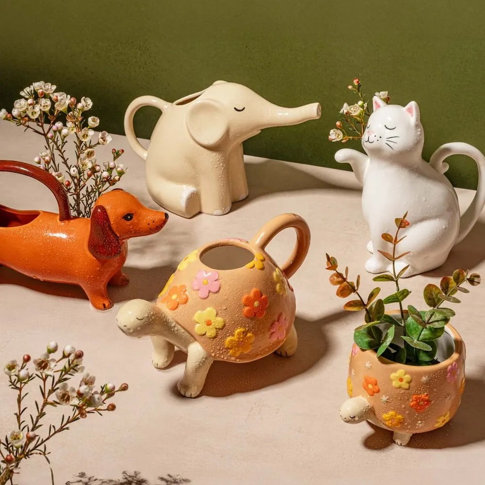 Porcelán locsolókanna Cat – Sass &amp; Belle