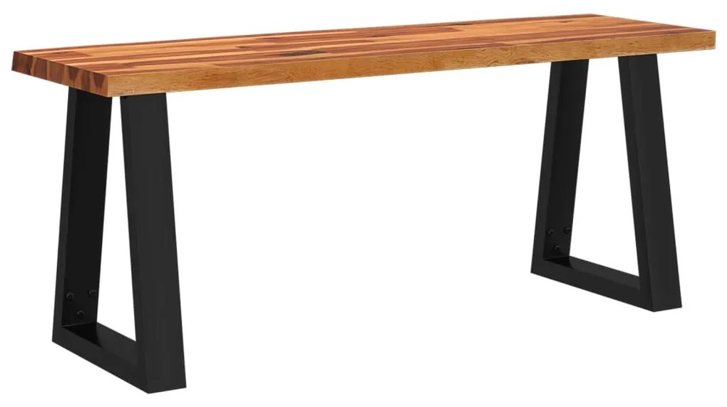 tömör akácfa pad természetes éllel 110 cm
