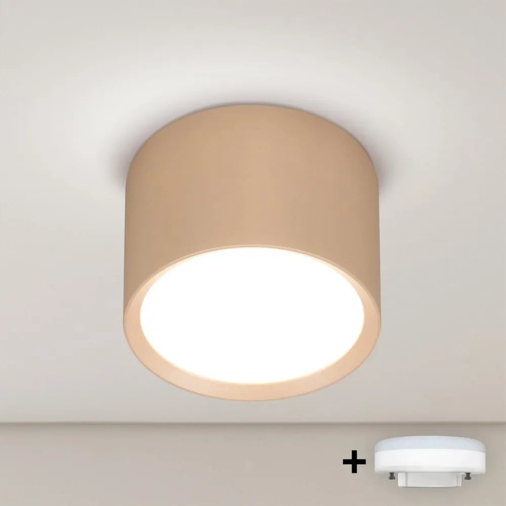 BRILAGI - LED RGB dimmelhető spotlámpa SMOOTH 1xGX53/14W/230V 60x82 mm Wi-Fi Tuya bézs