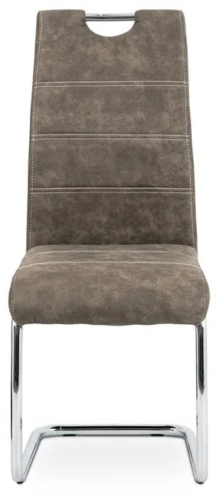 Barna Szövet Étkezőszék. HC-483 BR3