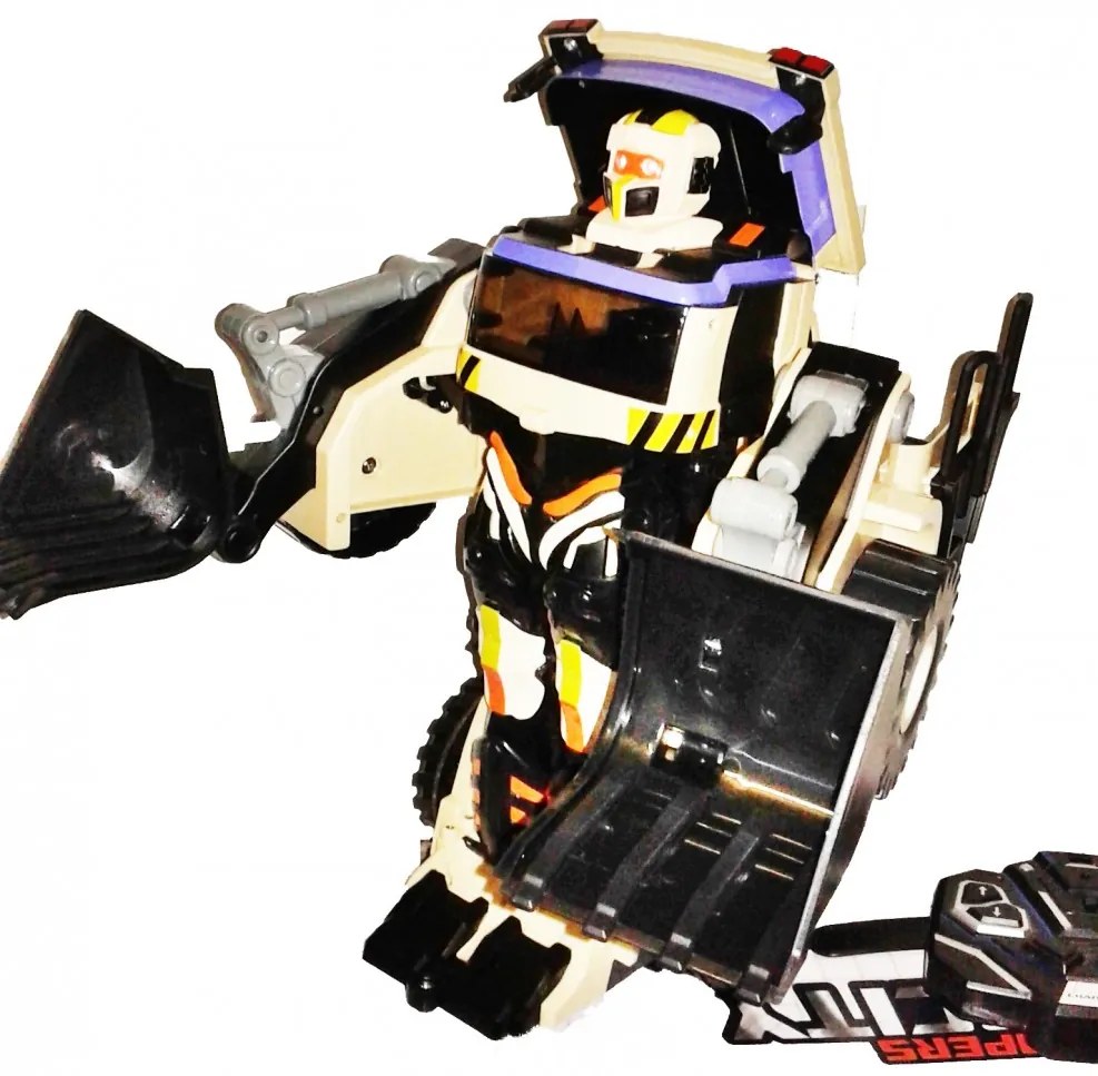 Jaki Óriás 45 Cm Autobot Kotró Gép Transformer Munkagép Hangvezérléssel
