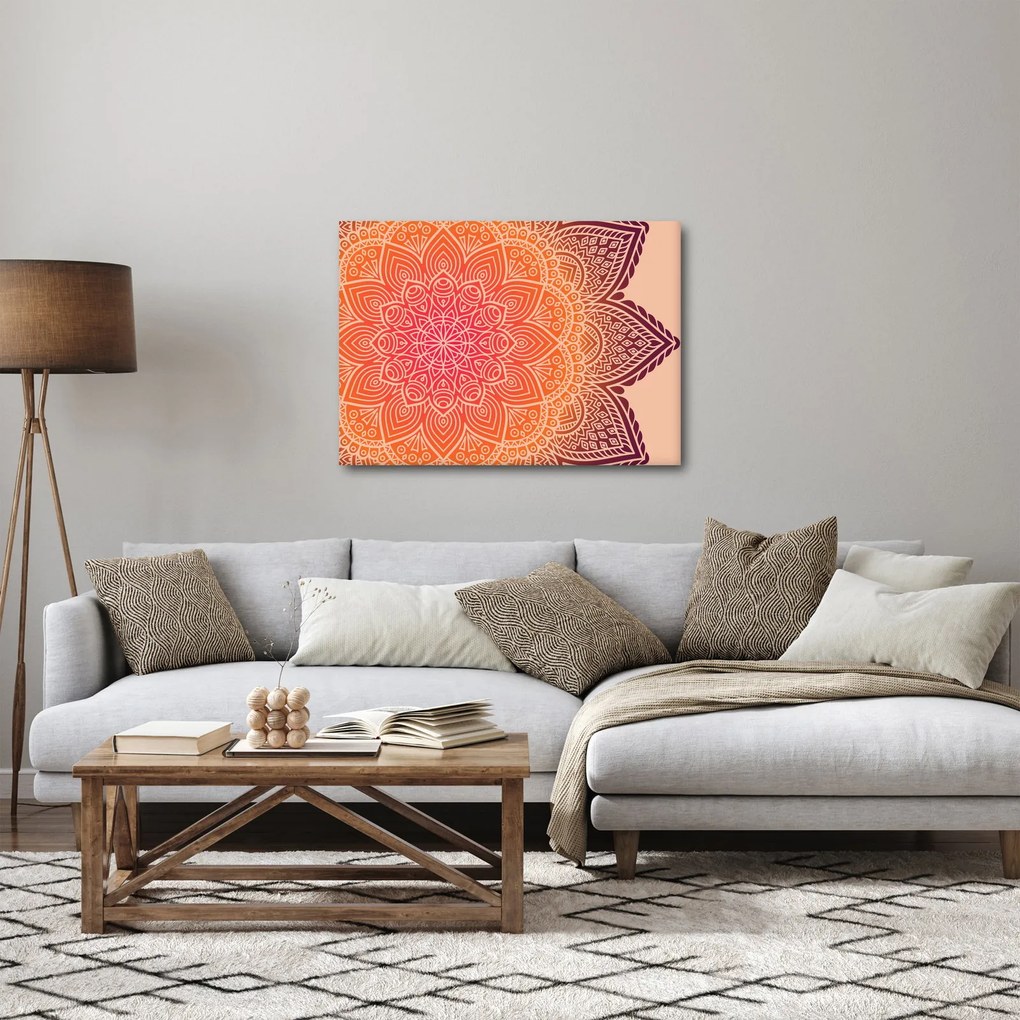 Kép - mandala art (70x50 cm)
