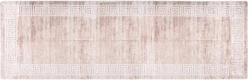 vidaXL bézs csúszásmentes mosható szőnyeg 80 x 300 cm