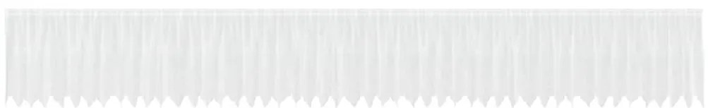 Függönyök függönyökkel Fehér 1200 x 80 cm Poliészter