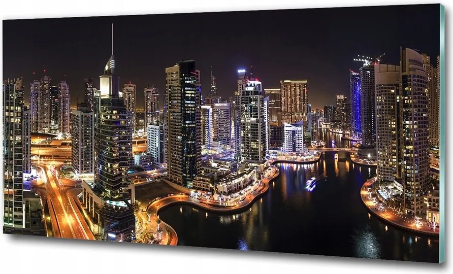 Fotó üvegkép Manhattan New York 125x50