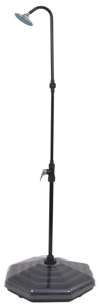 vidaXL szolár HDPE alumínium zuhanyzó 20 L