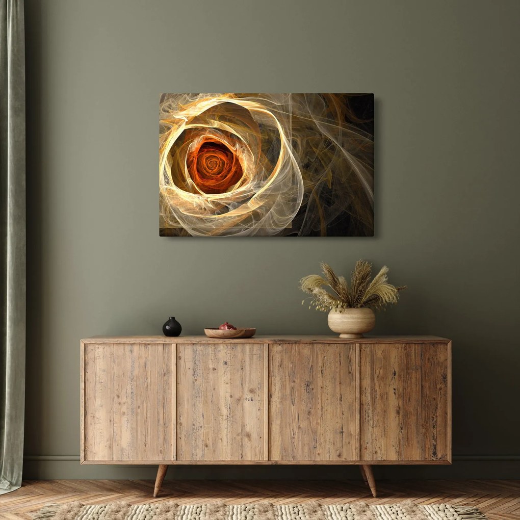 Kép - művészi rózsa (90x60 cm)