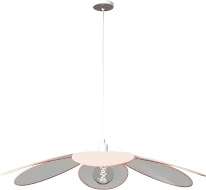 Atmosphera - Gyermek függőlámpa kábellel PETAL 1xE27/40W/230V átm. 64 cm rózsaszín