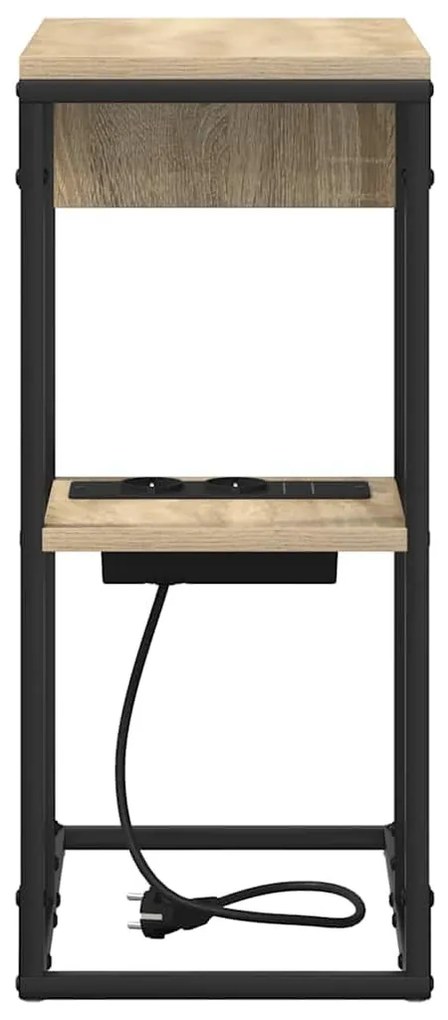 Éjjeli asztal Sonoma tölgy 41.5 x 26 x 60.5 cm Faanyag