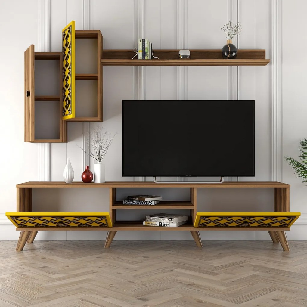 Class S - Walnut, Yellow