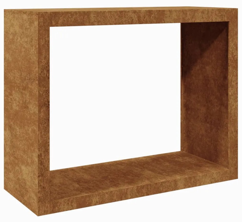 tűzifa állvány 100x40x80 cm időjárásálló acélból
