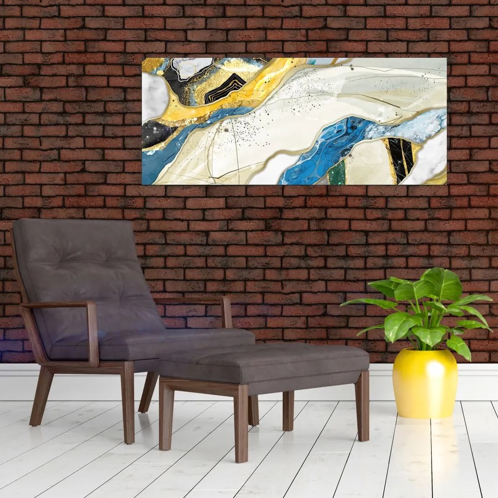 Kép - Színes márvány (120x50 cm)